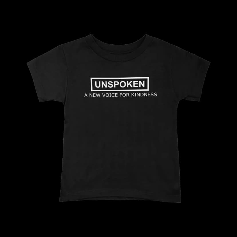 T-Shirt in Black (front)